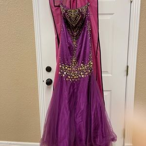 Purple Ball Gown